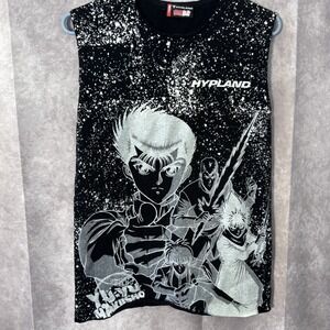 Hypland Yu‎ Yu Hakusho SHIRT Size Small  Yusuke Gun ANIME TV Glow In The Dark